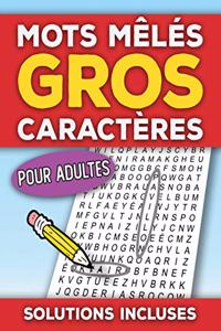 Mots Mêlés Gros Caractères