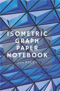 Isometric Graph Paper: Isometric Grid Paper 3D Drawing Book