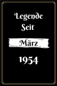 Legende seit März 1954