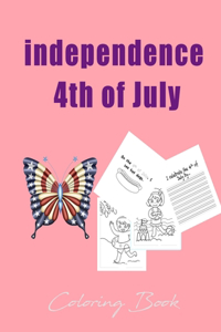 independence 4th of July Coloring Book