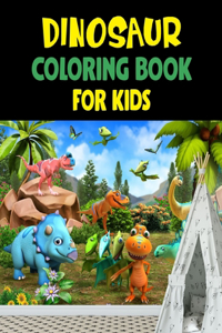 Dinosaur Coloring Book For Kids