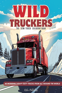 Semi Truck Coloring Book