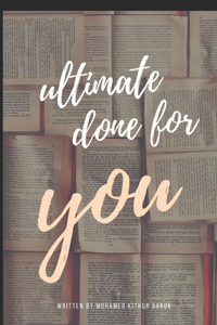 Ultimate Done For You