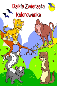 Dzikie Zwierzęta Kolorowanka