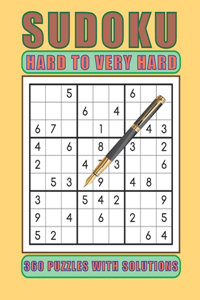 Sudoku Hard to Very Hard 360 Puzzles with Solutions