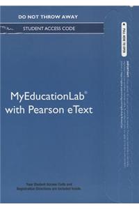 New Myeducationlab with Video-Enhanced Pearson Etext -- Standalone Access Card -- For Fundamentals of Early Childhood Education