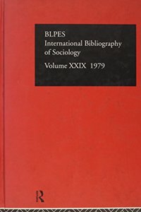 IBSS: Sociology: 1979 Vol 29