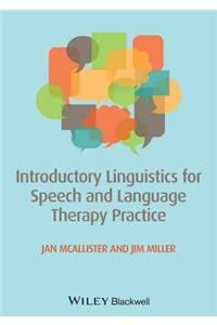 Introductory Linguistics for Speech and Language Therapy Practice