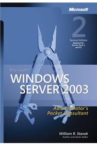 Microsoft(r) Windows Server 2003 Administrator's Pocket Consultant