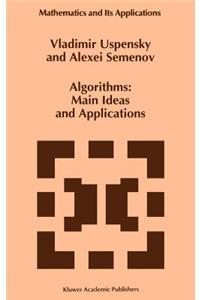 Algorithms: Main Ideas and Applications