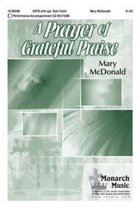 A Prayer Of Grateful Praise