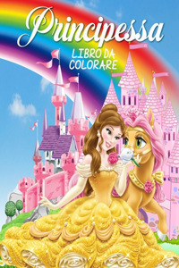 Principessa Libro da Colorare