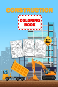 Construction Coloring Book For Kids