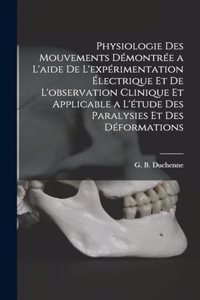 Physiologie des mouvements démontrée a l'aide de l'expérimentation électrique et de l'observation clinique et applicable a l'étude des paralysies et des déformations