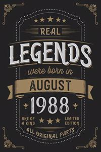 Real Legends were born in August 1988