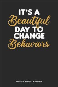 Behavior Analyst Notebook