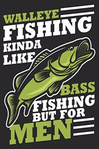 Walleye Fishing Kinda Like Bass Fishing But For Men