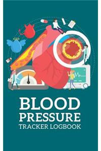 Blood Pressure Tracker Logbook