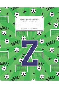 Primary Composition Notebook Grades K-2 Story Journal Z