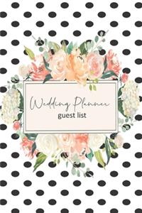 Wedding Planner guest list