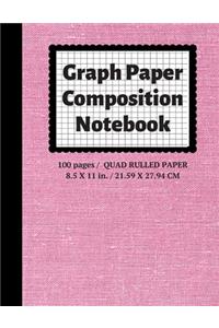 Graph Paper Composition Notebook