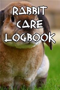 Rabbit Care Logbook