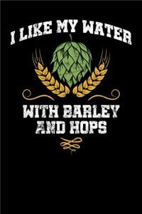 I Like My Water with Barley and Hops