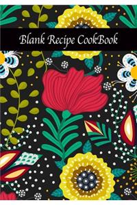 Blank Recipe Cookbook
