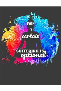 Pain Is Certain. Suffering Is Optional