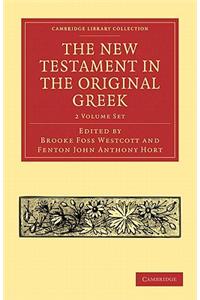 New Testament in the Original Greek 2 Volume Paperback Set