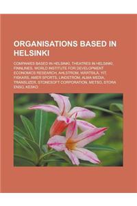 Organisations Based in Helsinki