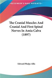Cranial Muscles And Cranial And First Spinal Nerves In Amia Calva (1897)