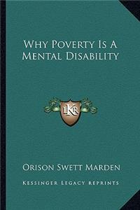 Why Poverty Is a Mental Disability