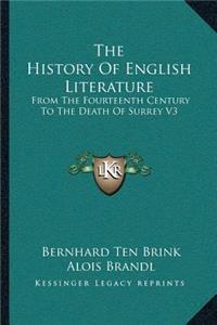 History Of English Literature