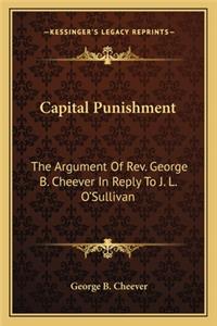 Capital Punishment