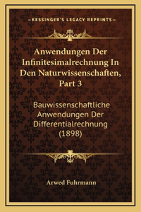 Anwendungen Der Infinitesimalrechnung In Den Naturwissenschaften, Part 3