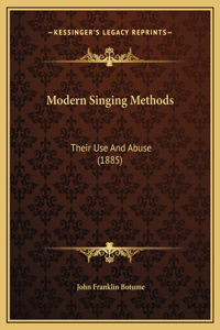 Modern Singing Methods