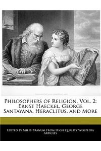 Philosophers of Religion, Vol. 2