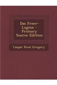 Das Freer-Logion - Primary Source Edition