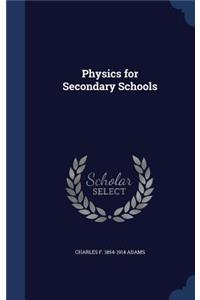 Physics for Secondary Schools