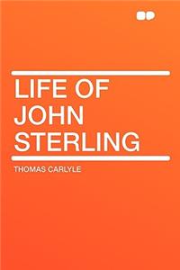Life of John Sterling