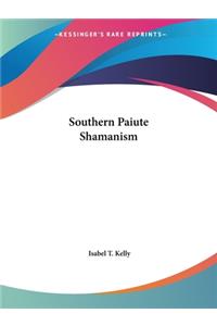 Southern Paiute Shamanism