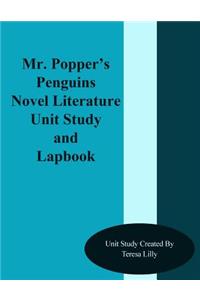 Mr. Popper's Penguins Novel Literature Unit Study and Lapbook