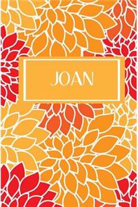 Joan: Personalized Name Journal