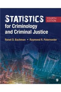 Statistics for Criminology and Criminal Justice