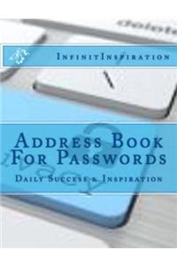 Address Book for Passwords