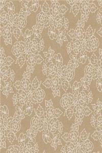 Journal Floral Lace Kraft Design