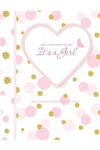 Baby Shower Games Pink and Gold