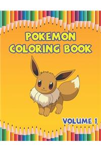 Pokemon Coloring Book Volume 1
