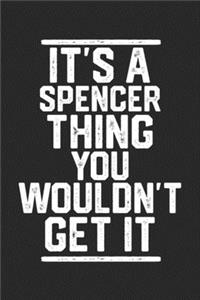 It's a Spencer Thing You Wouldn't Get It